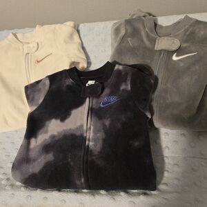 Nike Infant SleeperTrio - Cream, Gray, Black